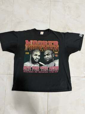 Vintage 1994 George Foreman vs Michael Moorer T Shirt XL MGM Grand Boxing Tee